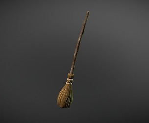 Old Witchy Broom