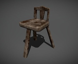 Wooden Stool