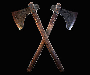 Axe . viking axe