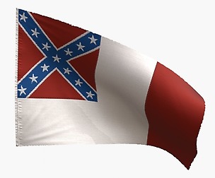 US Flag 3rd National Confederate