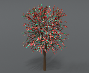 Cartoon Tree 3D