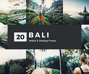 20 Bali Lightroom Presets and LUTs
