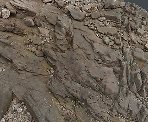 Beach Rock_0017_only HighPoly Mesh (16K Texture)