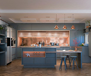 copper kitchen
