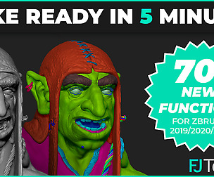 FJTools 1.5.9 - ZBrush Pipeline plugin