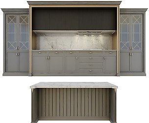 kitchen modern set