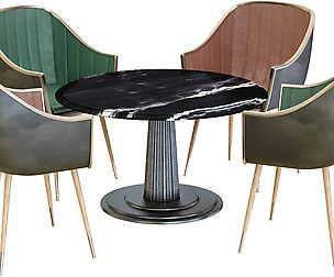 modern chair table