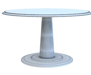 black table
