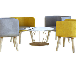 modern chair table