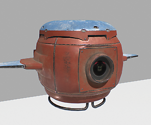 Sci fi camera drone