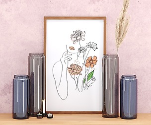 Decor Set-no6- By Adriani E Rossi Glass Vase