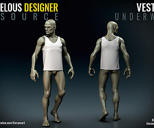 Vest - Standard - Marvelous Designer Freebie