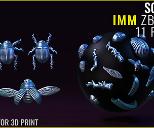 Scarab IMM - Zbrush 2020.1.1