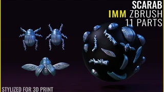 Scarab IMM - Zbrush 2020.1.1 cover