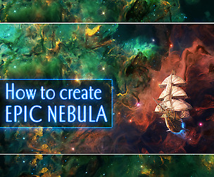 How to create EPIC NEBULA - FREE Tutorial