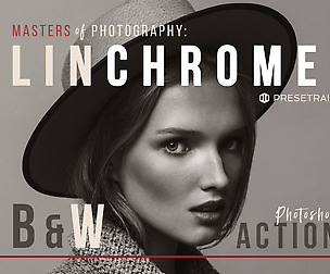 Linchrome Black & White Photoshop Action