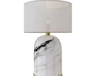 marble table light
