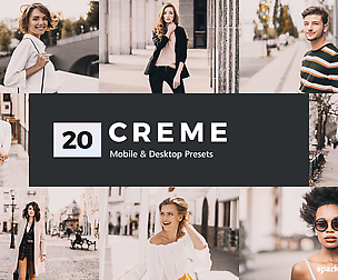 20 Creme Lightroom Presets and LUTs
