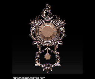 Pendule Rocaille
