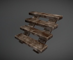 Wooden Stairs