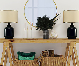 Wooden Decorative Console