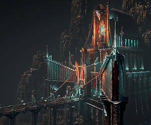Dark architecture set