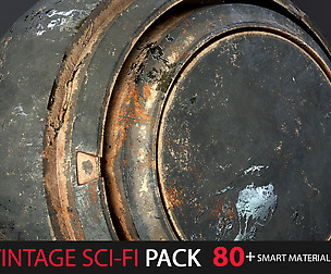Vintage Sci-Fi Pack 80+ Smart Materials
