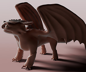 Toothless - STL file for 3D printing