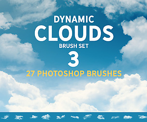 Dynamic Clouds Brush set 3