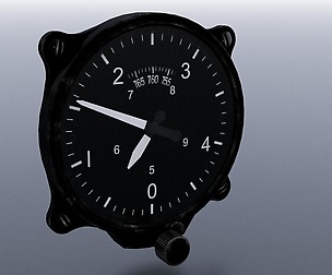 JAPANESE ALTIMETER GAUGE