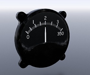 JAPANESE CYLINDER TEMPERATURE GAUGE