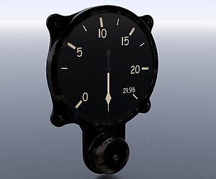 JAPANESE FUEL QUANTITY GAUGE