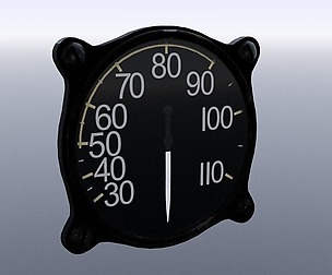 JAPANESE OIL TEMPERATURE GAUGE