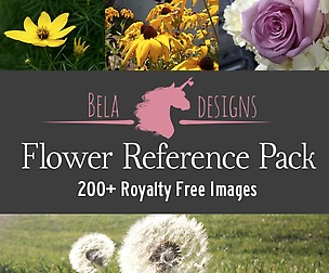 Bela-designs' Flower Reference Pack