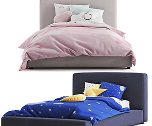 Pottery Barn Alex Platform Bed