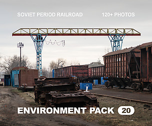 EP20 / Soviet Railroad — photo reference pack