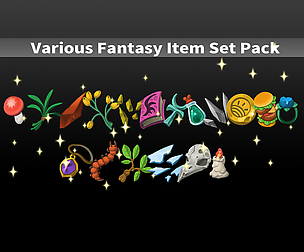 Various Fantasy Item Set Pack