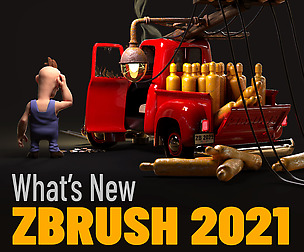 ZBrush 2021 +.5 +.6 What's New PLUS Bonus!