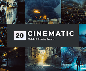 20 Cinematic Lightroom Presets and LUTs