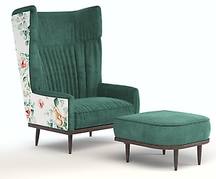 Oscar Wing Back Chair