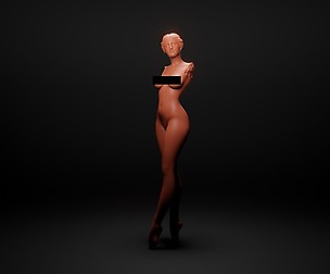 Antique woman 11