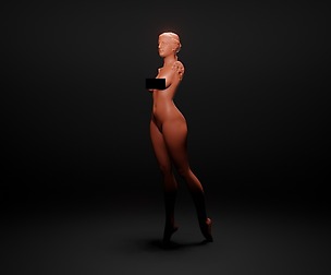 Antique woman 12