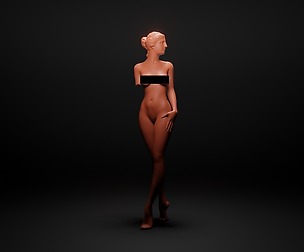 Antique woman 16