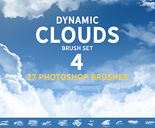 Dynamic Clouds Brush set 4