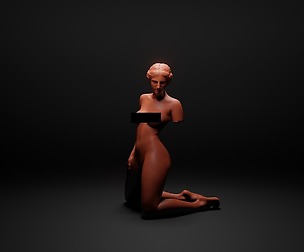 Antique woman 19