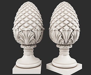 Pinecone Corbel