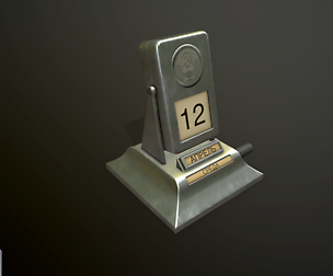 Desk calendar USSR