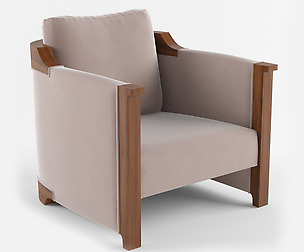 Holly hunt carpo club chair