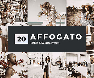 20 Affogato Lightroom Presets and LUTs