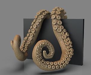 Lovecraft Tentacles Creature Holder